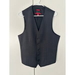 Men’s Kenneth Cole Awearness Suit Vest Black Medium